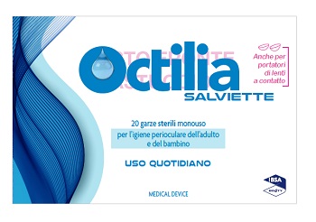OCTILIA SALVIETTE PERIOCULARI 20 GARZE - farmachicca