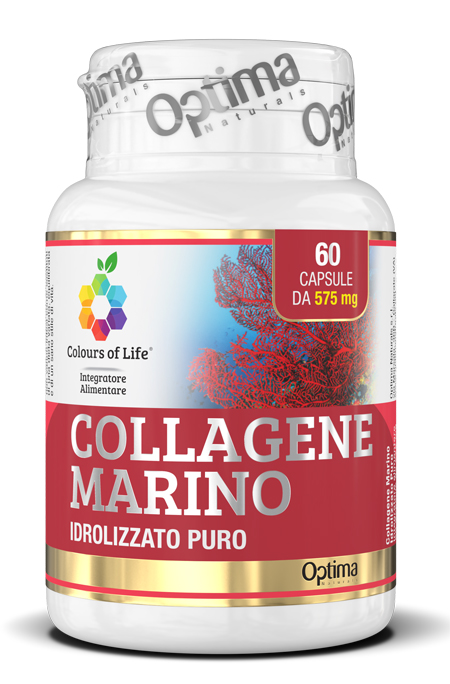 COLOURS OF LIFE COLLAGENE MARINO IDROLIZZATO PURO 60 CAPSULE 575 MG - farmachicca
