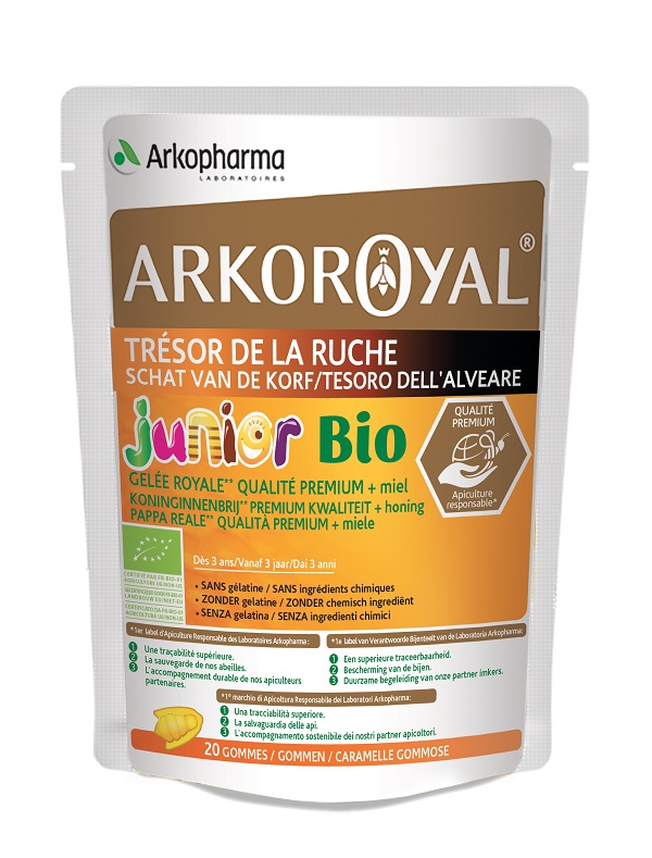 ARKOROYAL CARAMELLE GOMMOSE CUOR DI MIELE 60 PEZZI - farmachicca