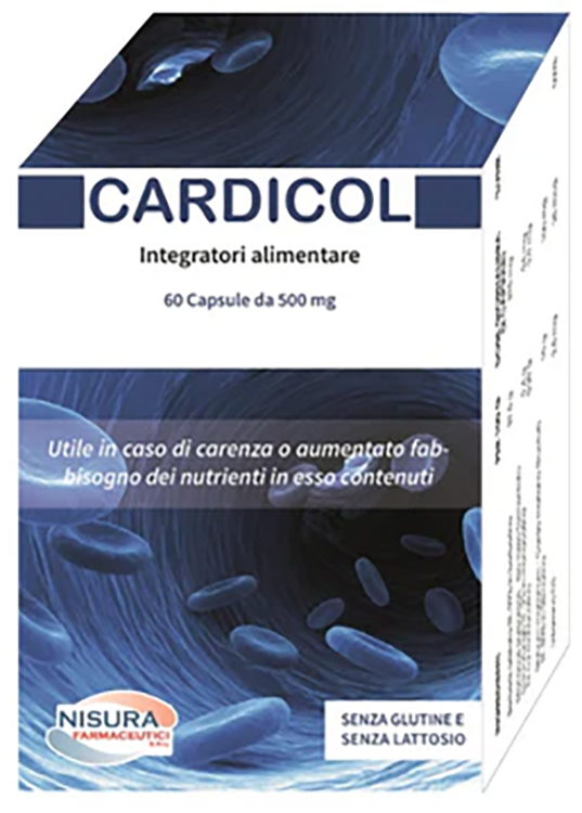 CARDICOL 60 CAPSULE DA 500 MG - farmachicca