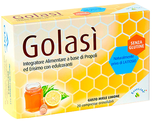 GOLASI' 20 COMPRESSE SUBLINGUALI - farmachicca