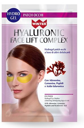 WINTER HYALURONIC FACE LIFT COMPLEX PATCH OCCHI RUGHE OCCHIAIE 2 PEZZI DA 1,5 G - farmachicca