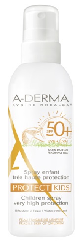 ADERMA A-D PROTECT KIDS SPRAY BAMBINO 50+ 200 ML - farmachicca