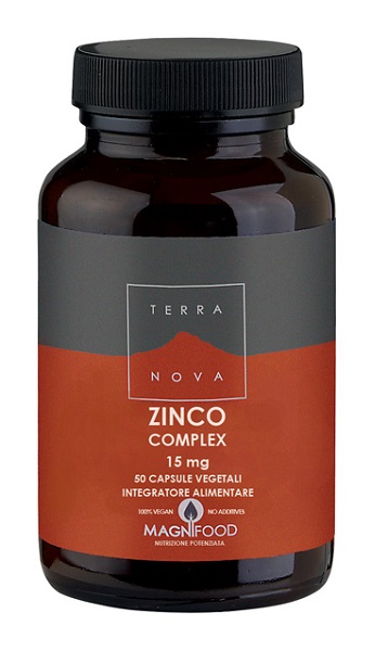 TERRANOVA COMPLESSO DI ZINCO 15 MG 50 CAPSULE - farmachicca