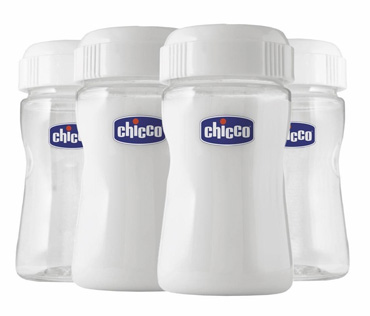 CHICCO CONTENITORI LATTE SILICONE - farmachicca