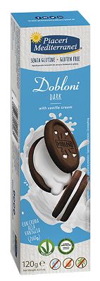 PIACERI MEDITERRANEI DOBLONI DARK 120 G - farmachicca