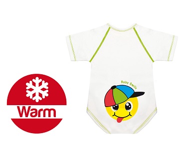 BODY 0 36 M CALDO COTONE WARM BABY SMILE CAPPELLINO - farmachicca