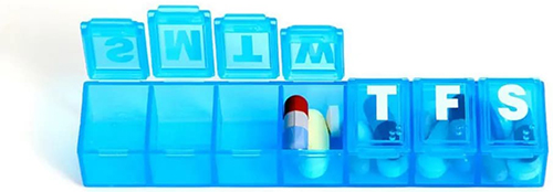 MEDS PORTAPILLOLE SETTIMANALE MEDS - farmachicca