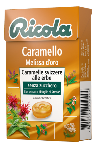 RICOLA HERB-CARAMEL 50 G - farmachicca