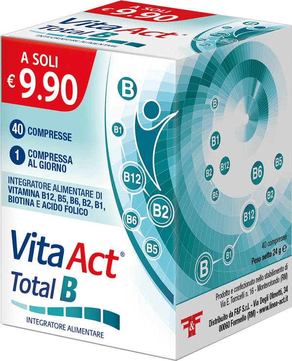 VITA ACT TOTAL B 40 COMPRESSE - farmachicca