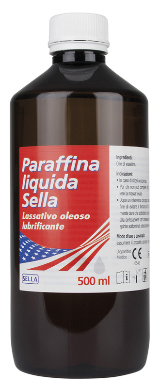 PARAFFINA LIQUIDA MD LASSATIVO 500 ML SELLA - farmachicca