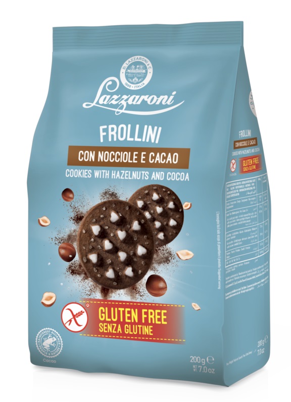 FROLLINI CACAO E NOCCIOLE 200 G - farmachicca