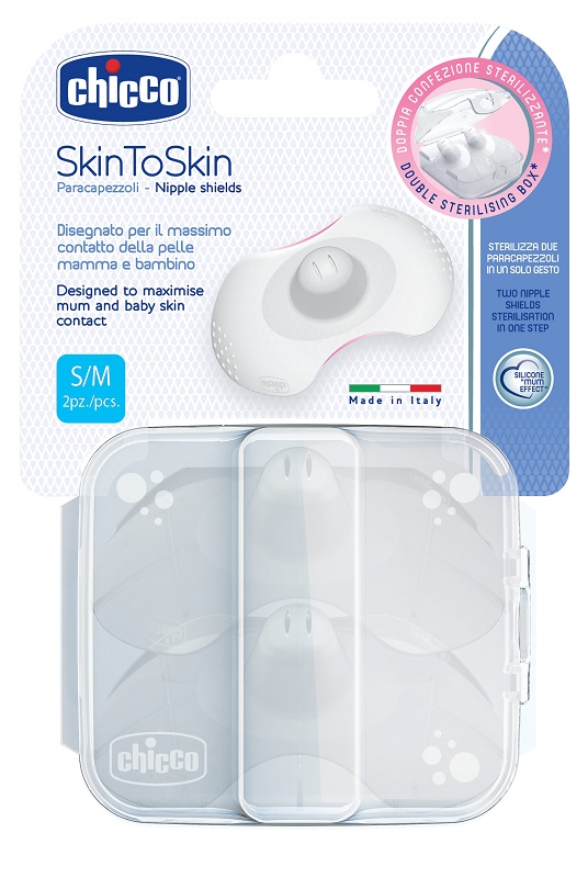 CHICCO PARACAPEZZOLI SILICONE SMALL - farmachicca