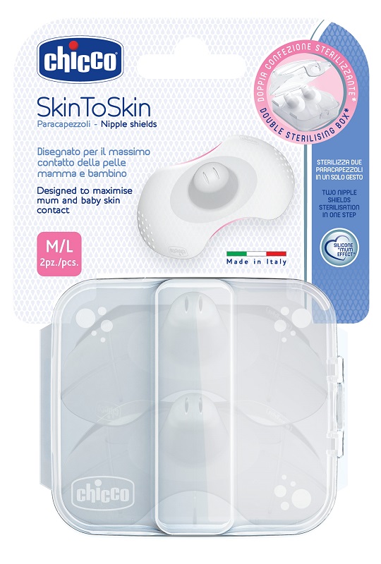 CHICCO PARACAPEZZOLI SILICONE LARGE - farmachicca