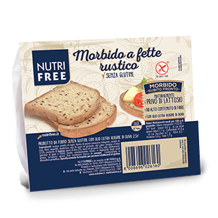 NUTRIFREE MORBIDO A FETTE RUSTICO 165 G - farmachicca