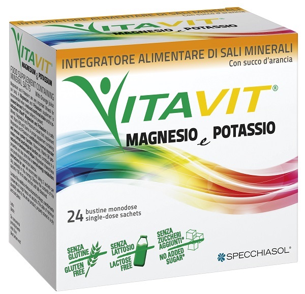VITAVIT MAGNESIO POTASSIO 24 BUSTINE - farmachicca