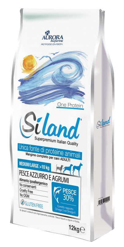 SILAND DIET ADULT MEDIUM/LARGE PESCE MONOPROTEICO CROCCHETTE12 KG - farmachicca