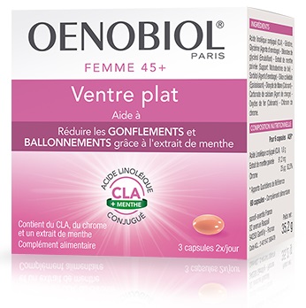 OENOBIOL VENTRE PLAT FEMME 45+ 60 CAPSULE - farmachicca