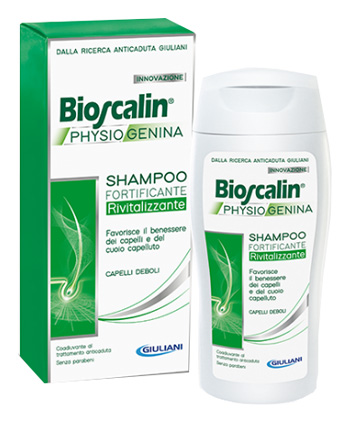 BIOSCALIN PHYSIOGENINA SHAMPOO FORTIFICANTE RIVITALIZZANTE 200 ML - farmachicca