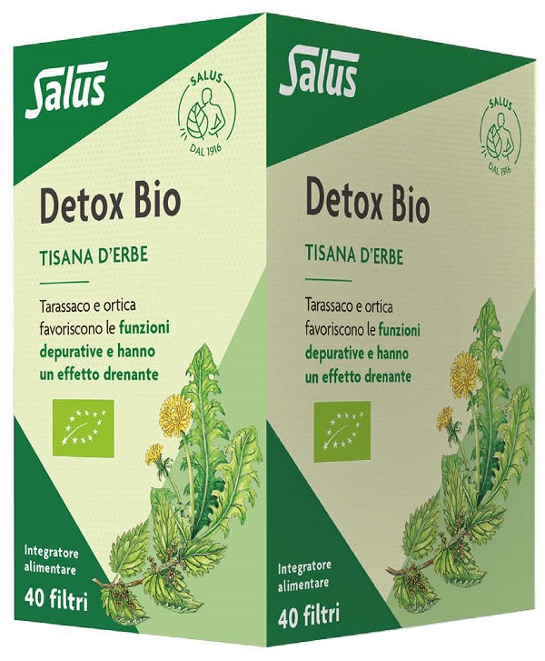 DETOX BIO TISANA 40 FILTRI 72 G - farmachicca