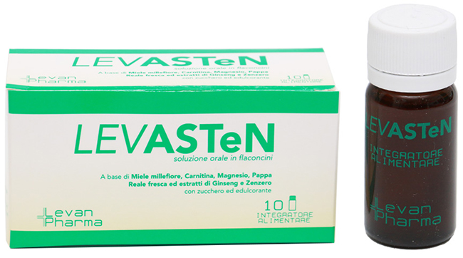 LEVASTEN 10 FLACONCINI DA 10 ML - farmachicca