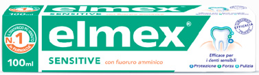 ELMEX DENTIFRICIO SENSITIVE CON FLUORURO AMMINICO 100 ML - farmachicca