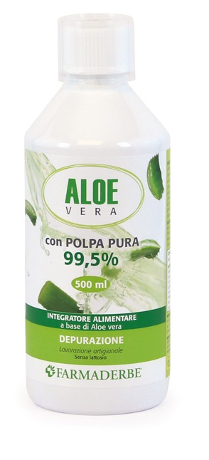 ALOE VERA SUCCO POLPA PURA 500 ML - farmachicca