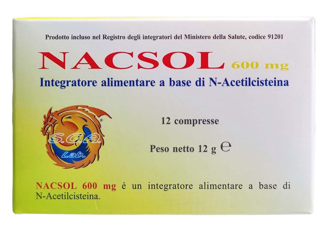NACSOL 12 COMPRESSE - farmachicca