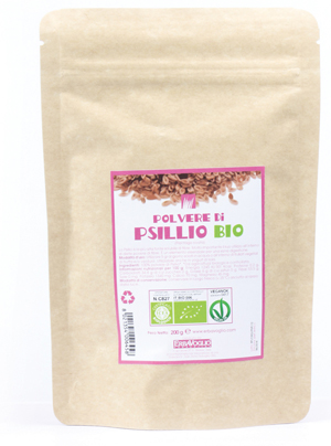 PSILLIO CUTICOLA POLVERE BIO 200 G - farmachicca