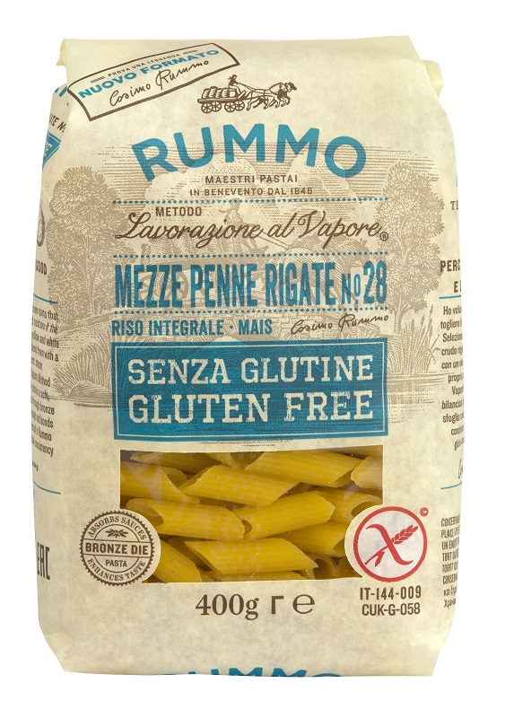 RUMMO MEZZE PENNE RIGATE NUMERO 28 400 G - farmachicca