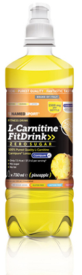 L-CARNITINE FIT DRINK PINEAPPLE 500 ML - farmachicca