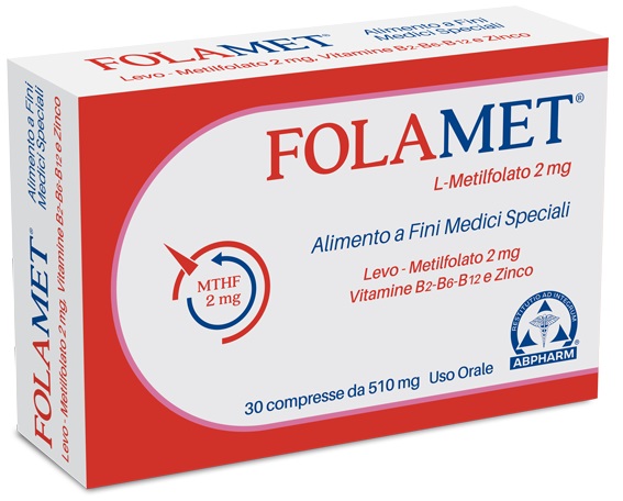 FOLAMET 30 COMPRESSE 500 MG - farmachicca
