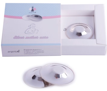 SILVER MOTHER CARE PARACAPEZZOLO IN ARGENTO PURO NO TRILAMINATO 2 PEZZI - farmachicca