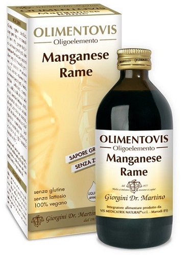 MANGANESE RAME OLIMENTOVIS 200 ML - farmachicca