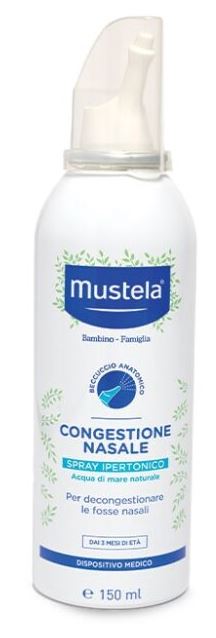 MUSTELA CONGESTIONE NASALE SPRAY IPERTONICO 150 ML - farmachicca