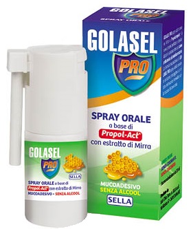 GOLASEL PRO SPRAY NO ALCOOL 20 ML - farmachicca
