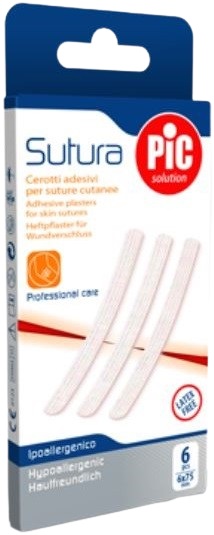 CEROTTO PER SUTURA PIC SOLUTION 12 X 100 MM 6 PEZZI - farmachicca