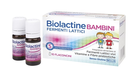 BIOLACTINE BAMBINI 10 FLACONCINI 8 ML - farmachicca