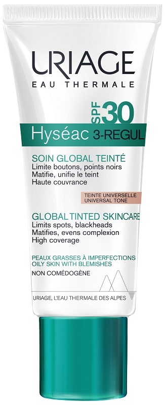 HYSEAC 3-REGUL CREAM COLORATE SP30 40 ML - farmachicca