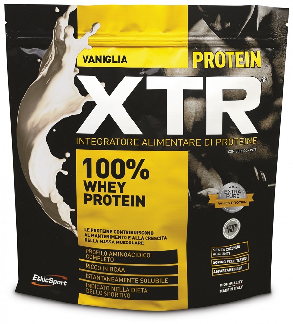 ETHICSPORT PROTEIN XTR VANIGLIA POLVERE 500 G - farmachicca