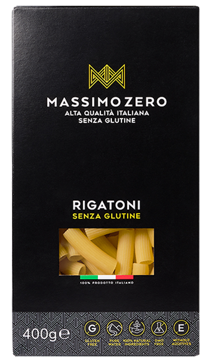 MASSIMO ZERO RIGATONI 400 G - farmachicca