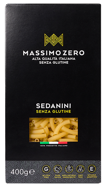 MASSIMO ZERO SEDANINI RIGATI 400 G - farmachicca