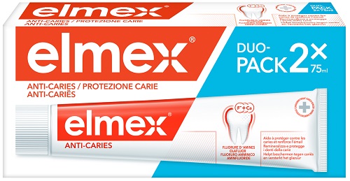 ELMEX PROTEZIONE CARIE 2 X 75 ML - farmachicca