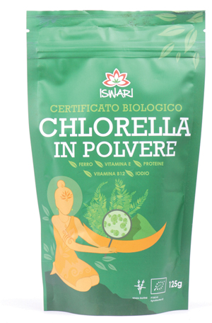 CHLORELLA POLVERE BIO 125 G ISWARI - farmachicca