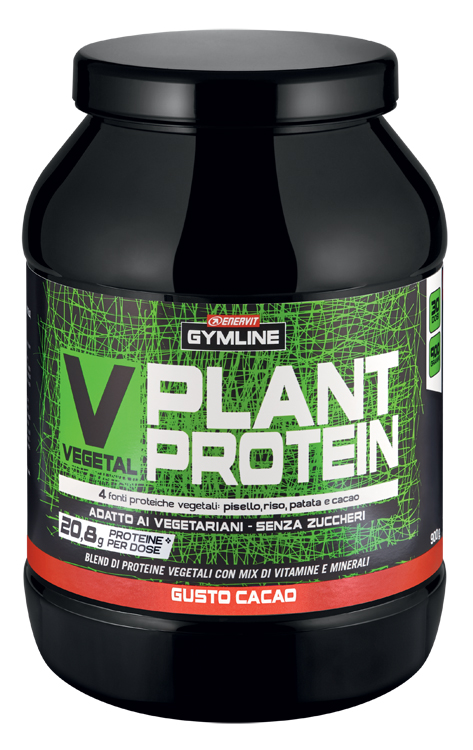 GYMLINE MUSCLE VEG PROT BLEND CACAO 900 G - farmachicca