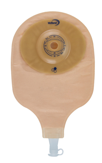 SACCA PER UROSTOMIA OPACA RITAGLIABILE AURUM PROFILE URO MIDI DIAMETRO 13-35 MM INIZIO CONVESSITA' 35 MM 10 PEZZI - farmachicca