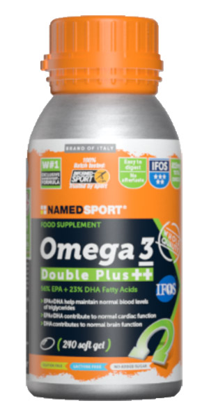 OMEGA 3 DOUBLE PLUS++ 240 CAPSULE SOFTGEL - farmachicca