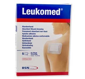 LEUKOMED MEDICAZIONE POST-OPERATORIA IN TESSUTO NON TESSUTO 7,2 X 5 CM - farmachicca