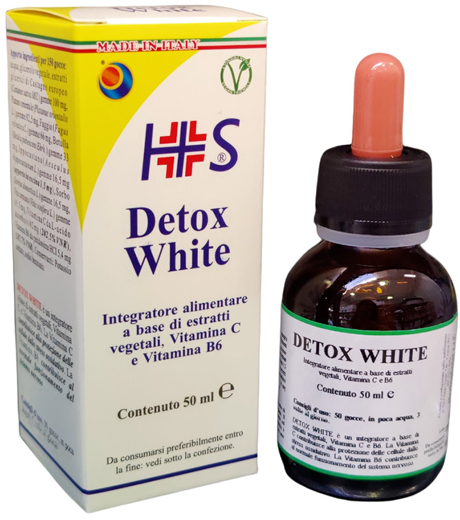 DETOX WHITE GOCCE 50 ML - farmachicca