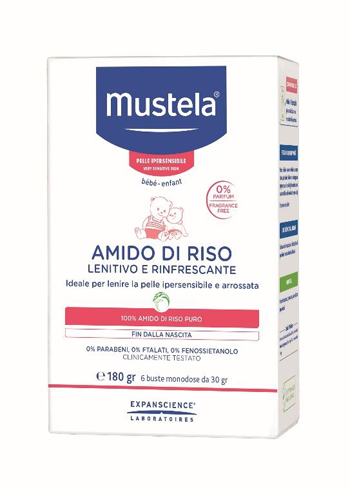 MUSTELA AMIDO DI RISO 180 G - farmachicca